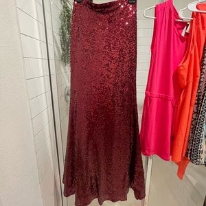 Sequined skirt